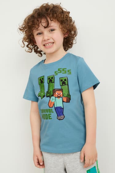 Kinderen - Minecraft - T-shirt - blauw