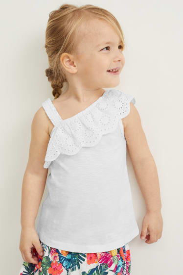 Bambine - Top - bianco crema