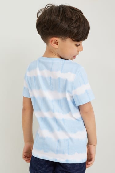 Copii - Băieți - Multipack 2 buc. - tricou cu mânecă scurtă - albastru închis