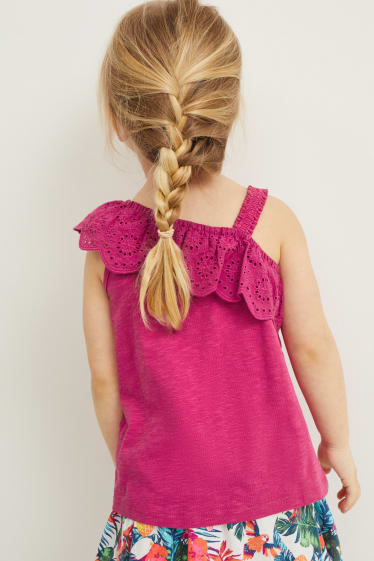 Enfants filles - Top - rose foncé
