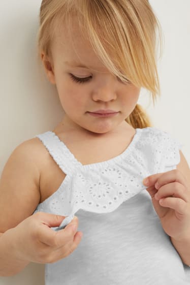 Bambine - Top - bianco crema
