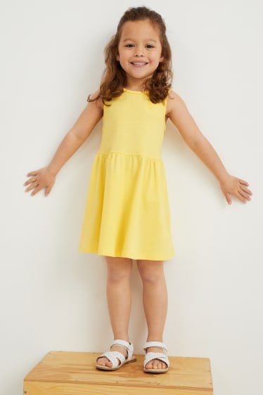 Bambine - Confezione da 2 - vestito - fucsia
