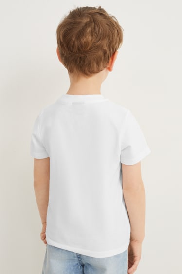 Bambini - Guerre Stellari: The Mandalorian - maglia a maniche corte - bianco