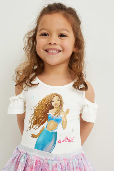 Enfants filles - Arielle - robe - blanc crème