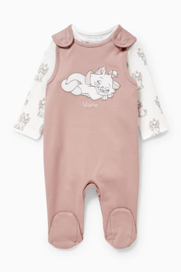 Bébés filles - Aristochats - ensemble avec grenouillère - 2 pièces - rose