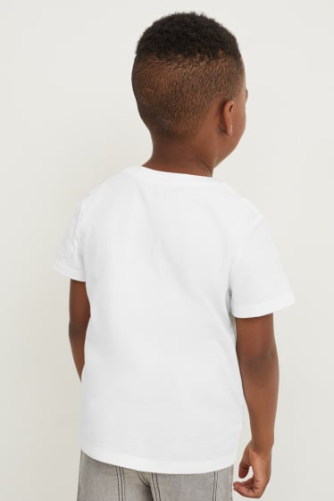 Kinder Buben - Multipack 2er - Kurzarmshirt - dunkelblau