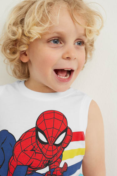 Kinder Jungen - Spider-Man - Top - weiss
