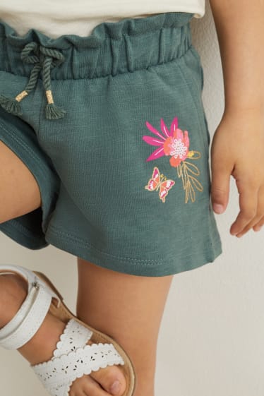 Nena - Paquet de 2 - pantalons curts - verd