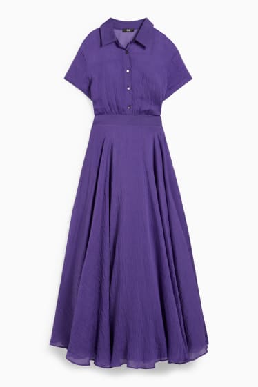 Femmes - Robe-chemisier - violet