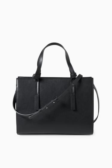 Femmes - Sac - synthétique - noir