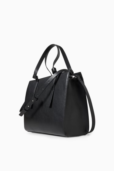 Femmes - Sac - synthétique - noir