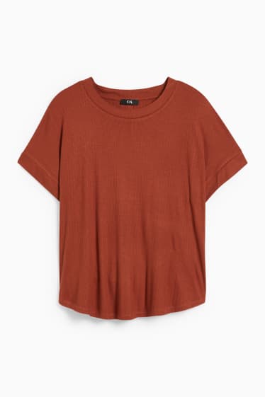 Femmes - T-shirt - marron