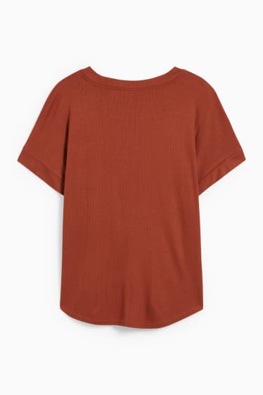 Femmes - T-shirt - marron