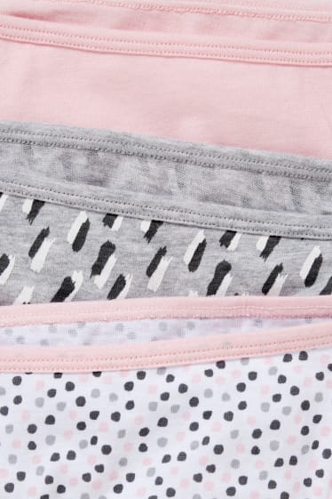 Children Girls - Multipack of 5 - briefs - white