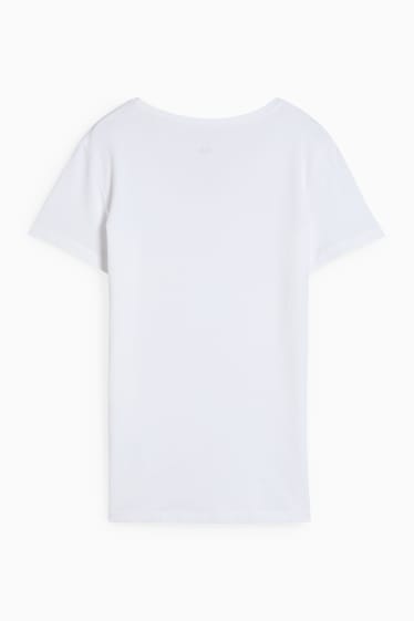 Damen - T-Shirt - weiß