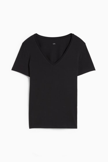 Women - Basic T-shirt - black