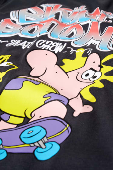 Nen - Bob Esponja - samarreta de màniga curta - negre