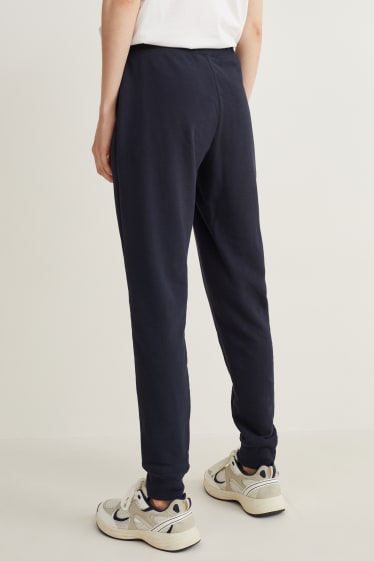 Femmes - Pantalon de jogging basique - bleu foncé