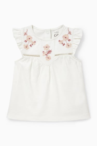 Bébés filles - Ensemble pour bébé - 2 pièces - blanc crème