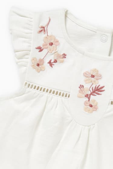 Bébés filles - Ensemble pour bébé - 2 pièces - blanc crème