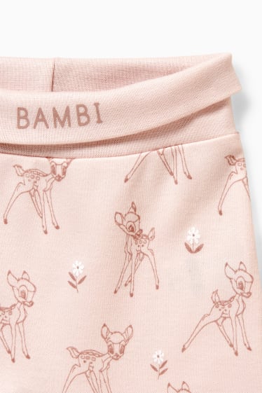 Bébés filles - Bambi - ensemble pour nouveau-né - 2 pièces - rose