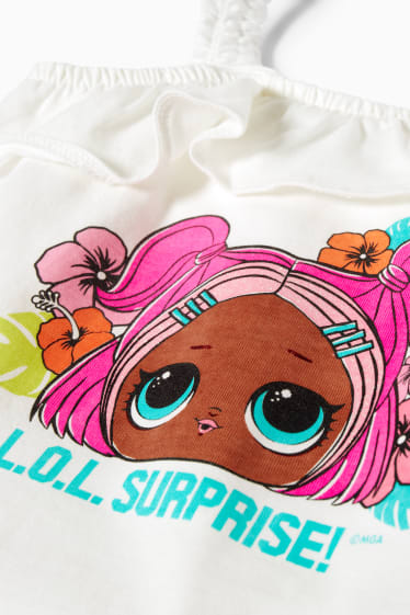 Bambini - Confezione da 2 - L.O.L. Surprise - maglia a maniche corte e top - bianco