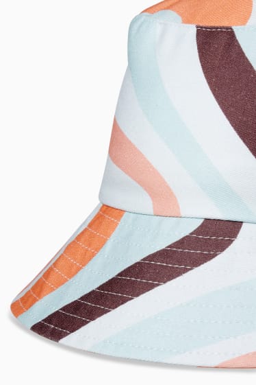 Donna - Cappello - con motivi - azzurro
