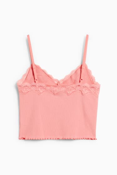 Teens & young adults - CLOCKHOUSE - cropped top - pink