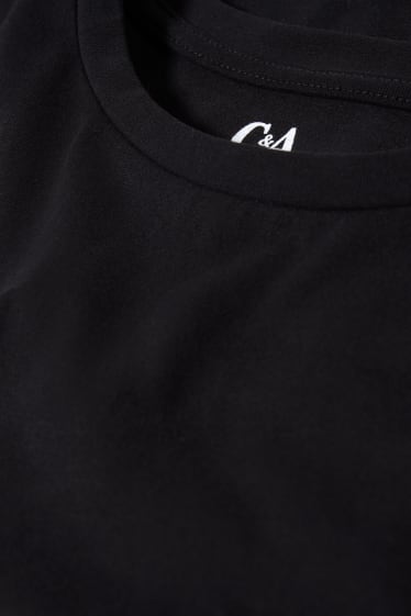 Kinder Mädchen - Kurzarmshirt - schwarz