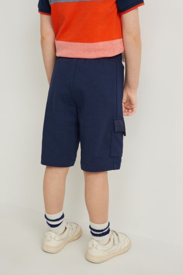 Kinder - Sweat-Bermudas - dunkelblau