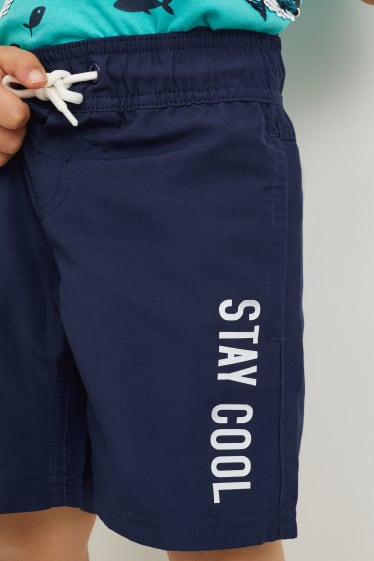 Kinderen: jongens - Shorts - donkerblauw