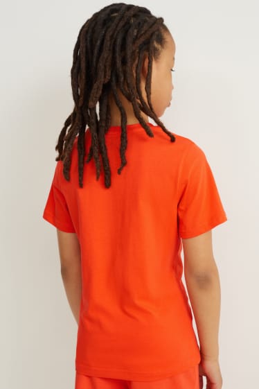 Enfants garçons - T-shirt - orange-rouge