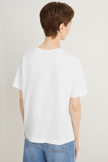 Damen - T-Shirt - weiß
