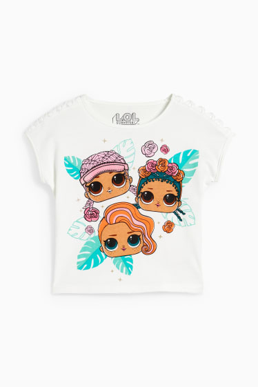 Children - L.O.L. Surprise - short sleeve T-shirt - snow white