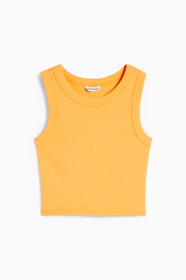Damen - CLOCKHOUSE - Crop Top - orange