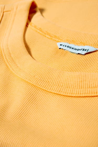 Damen - CLOCKHOUSE - Crop Top - orange