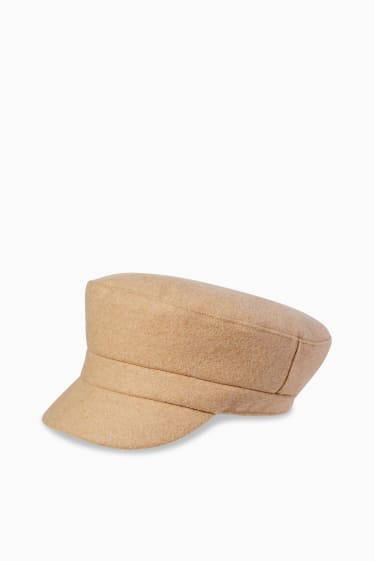 Damen - Cap - beige