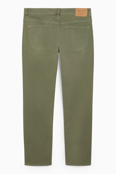 Hombre - Slim jeans - Flex - COOLMAX® - vaqueros - verde