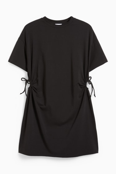 Femmes - CLOCKHOUSE - robe T-shirt - noir