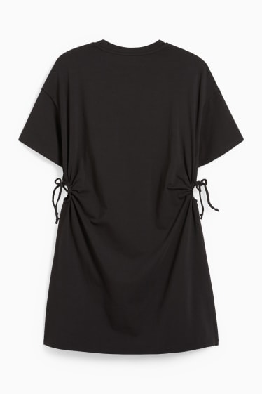 Femmes - CLOCKHOUSE - robe T-shirt - noir