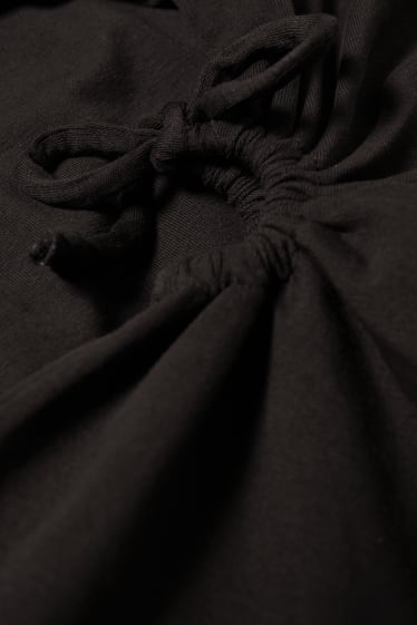 Nastolatki - CLOCKHOUSE - sukienka T-shirtowa - czarny