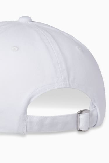 Donna - CLOCKHOUSE - cappellino - unisex - PRIDE - bianco