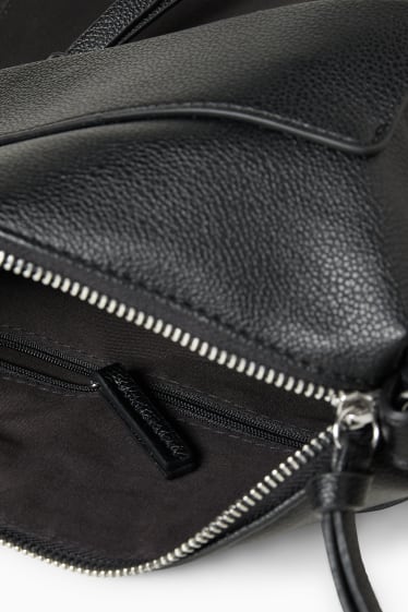 Femmes - Sac - synthétique - noir