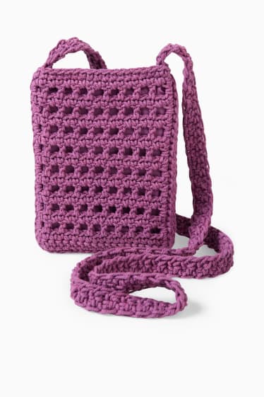 Damen - Handytasche - lila