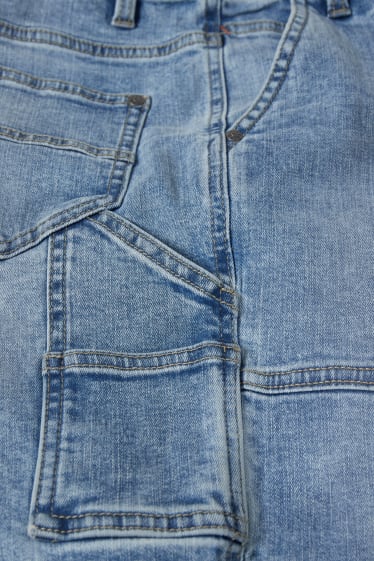 Kinder Jungen - Jeans-Shorts - helljeansblau