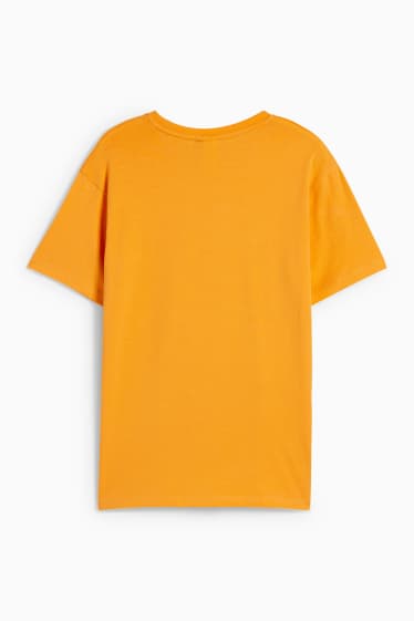Children - Garfield - short sleeve T-shirt - orange