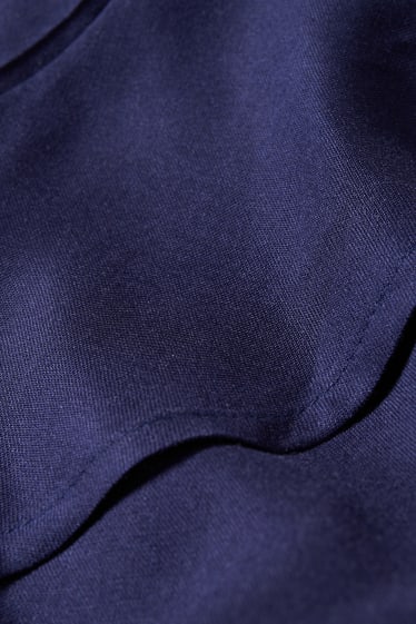 Women - Wrap dress - dark blue