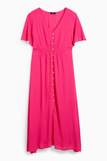 Donna - Vestito fit & flare - fucsia