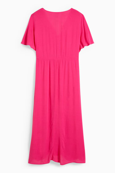 Donna - Vestito fit & flare - fucsia