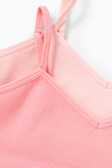 Nena - Paquet de 2 - bustier - fúcsia
